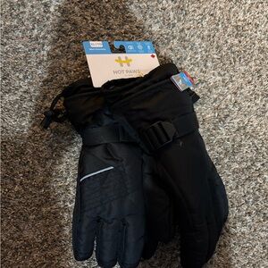 Men's Black Winter Gloves